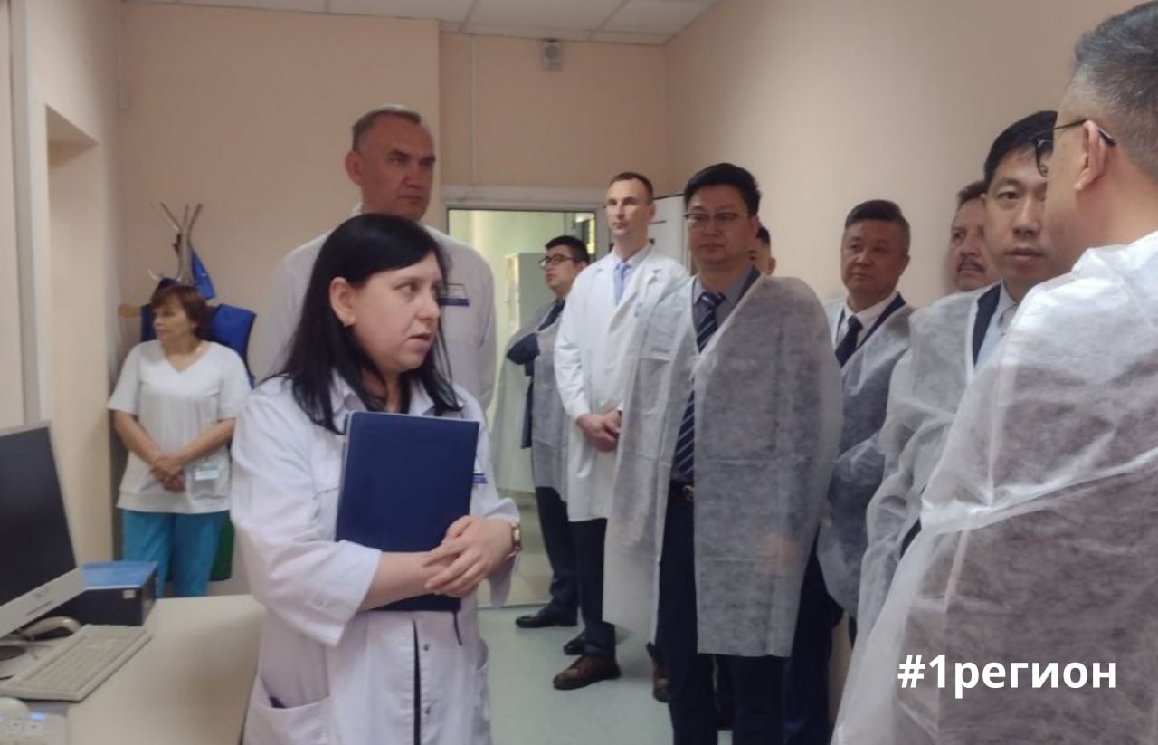 Делегация из КНР посетила Брестскую центральную городскую больницу
