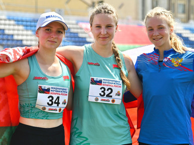 Белорусские легкоатлеты до 20 лет завоевали 25 наград матчевой встречи против России