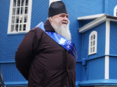Наместник монастыря в Хмелево игумен Серафим стал почетным гражданином Жабинковского района