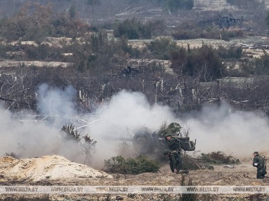 Вольфович на тактическом учении: навыки военных шлифуются в ходе мероприятий на полигонах