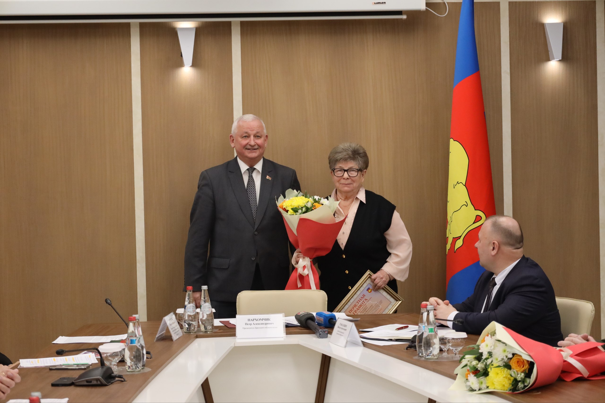 За активную общественную деятельность, патриотическое воспитание молодежи, значимый вклад в развитие ветеранского движения Грамотой Брестского областного исполнительного комитета награждены: