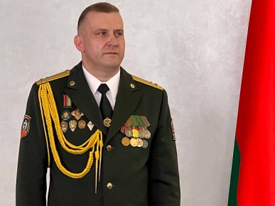 В БРЕСТСКОМ ОБЛИСПОЛКОМЕ ПРЕДСТАВИЛИ НОВОГО НАЧАЛЬНИКА БРЕСТСКОЙ ПОГРАНИЧНОЙ ГРУППЫ ИМЕНИ ДЗЕРЖИНСКОГО