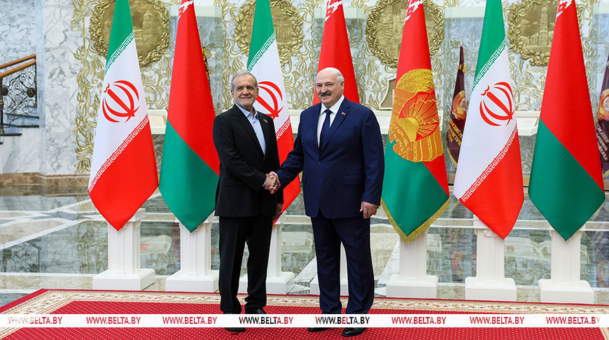Президенты Беларуси и Ирана приняли совместное заявление об углубленном развитии белорусско-иранских отношений