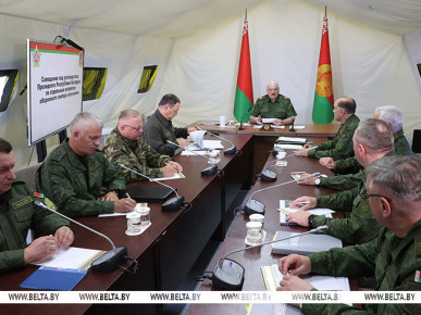 "Единство и дисциплина". Лукашенко рассказал о созданной в Беларуси системе обороны государства