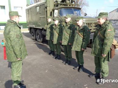 Совместная мобилизационная тренировка в Брестской области
