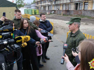 В Бресте активно ведутся работы по строительству Республиканского центра патриотического воспитания молодежи.