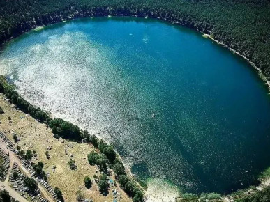 Белое озеро в Лунинецком районе попало в ТОП-6 самых прозрачных в Беларуси