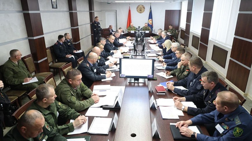 Командно-штабные учения проходят в Брестской области